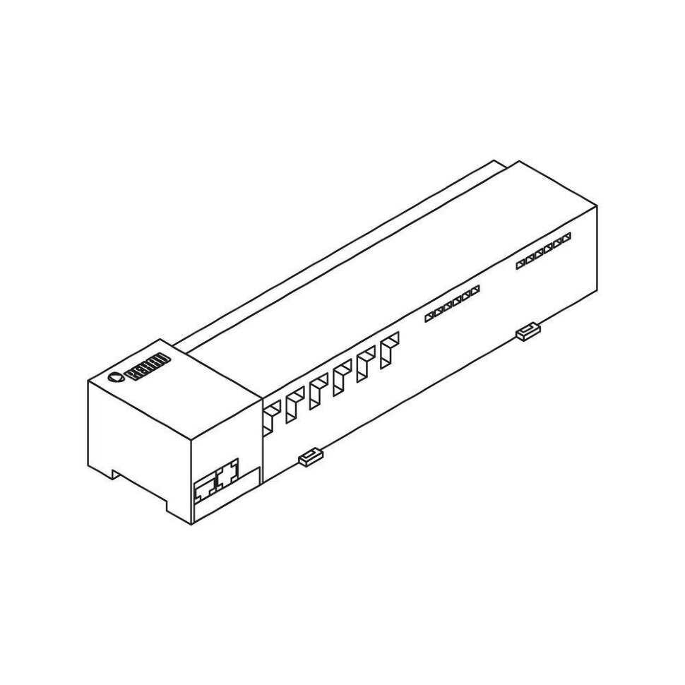 Клеммная колодка REHAU Nea Smart R с Ethernet-портом, 230 В (13152711001)