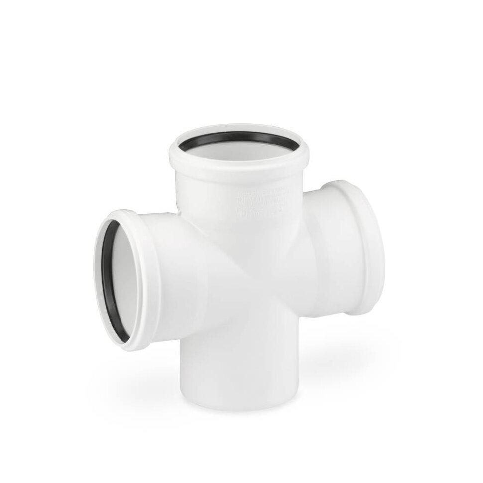 Крестовина REHAU 90/90/90/87° max flow (гидравлически оптимизированный радиус) (11237141001)
